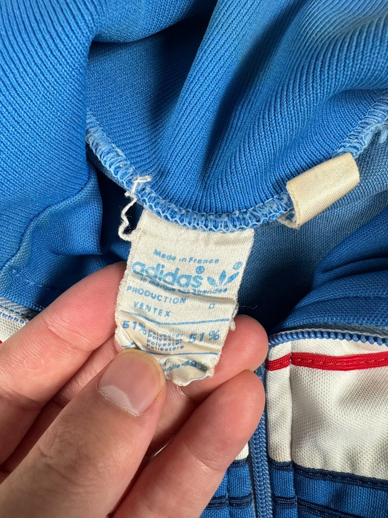 80s French Adidas Track Jacket