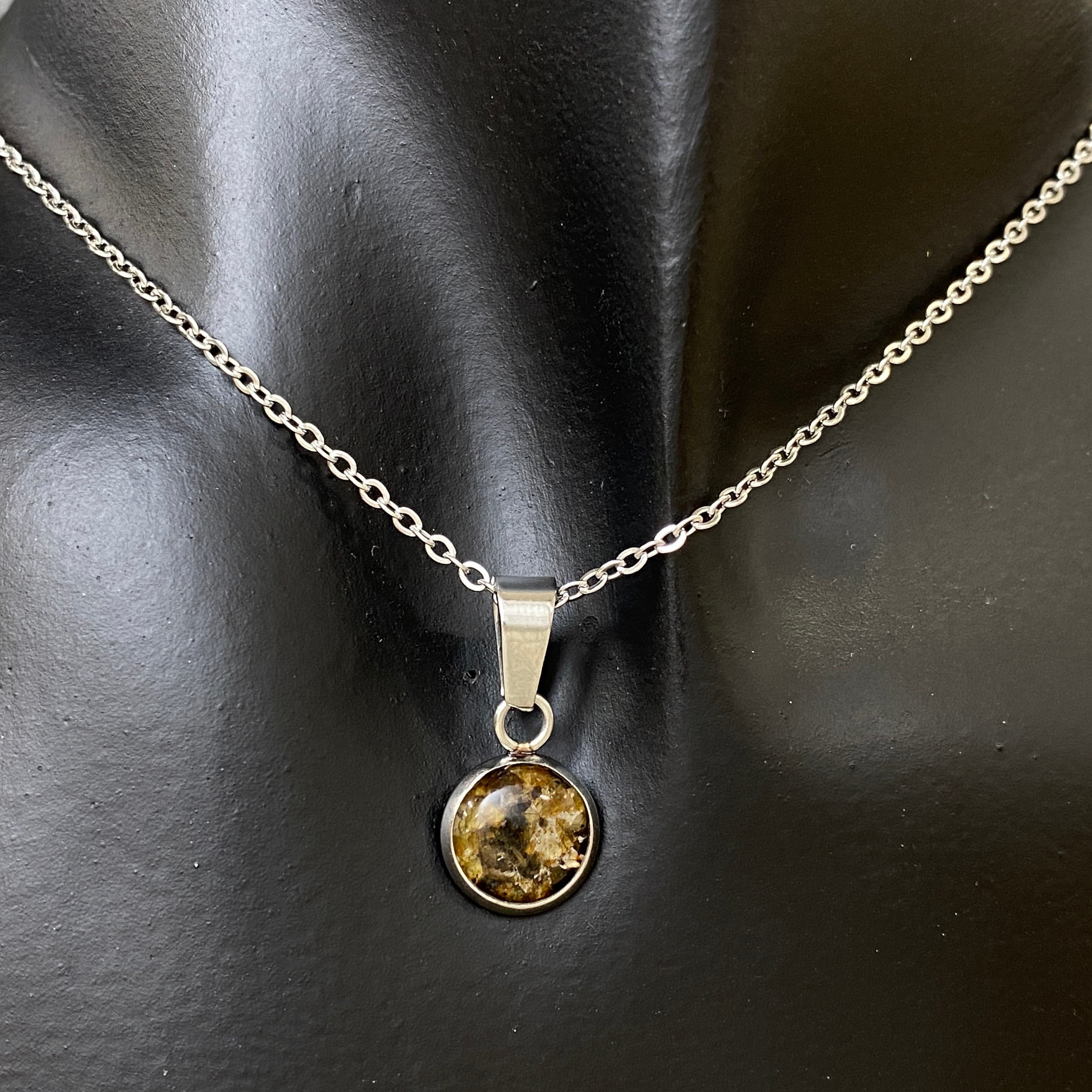 貴重　隕石　イミラックパラサイト　最終値下げ 最終値下げ)イミラック パラサイト隕石 ペンダントトップ