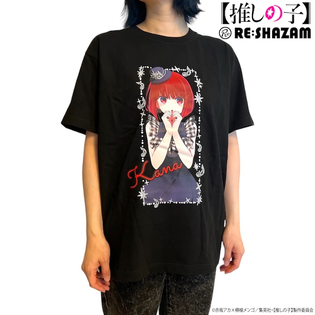 【推しの子】B小町-Noir-有馬かな Tシャツ(描き下ろしイラスト商品)
