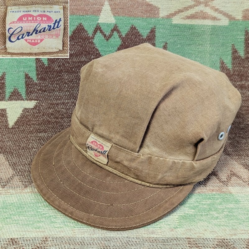 40s～ Carhartt Brown Duck Work Cap | Wonder Wear ヴィンテージ古着