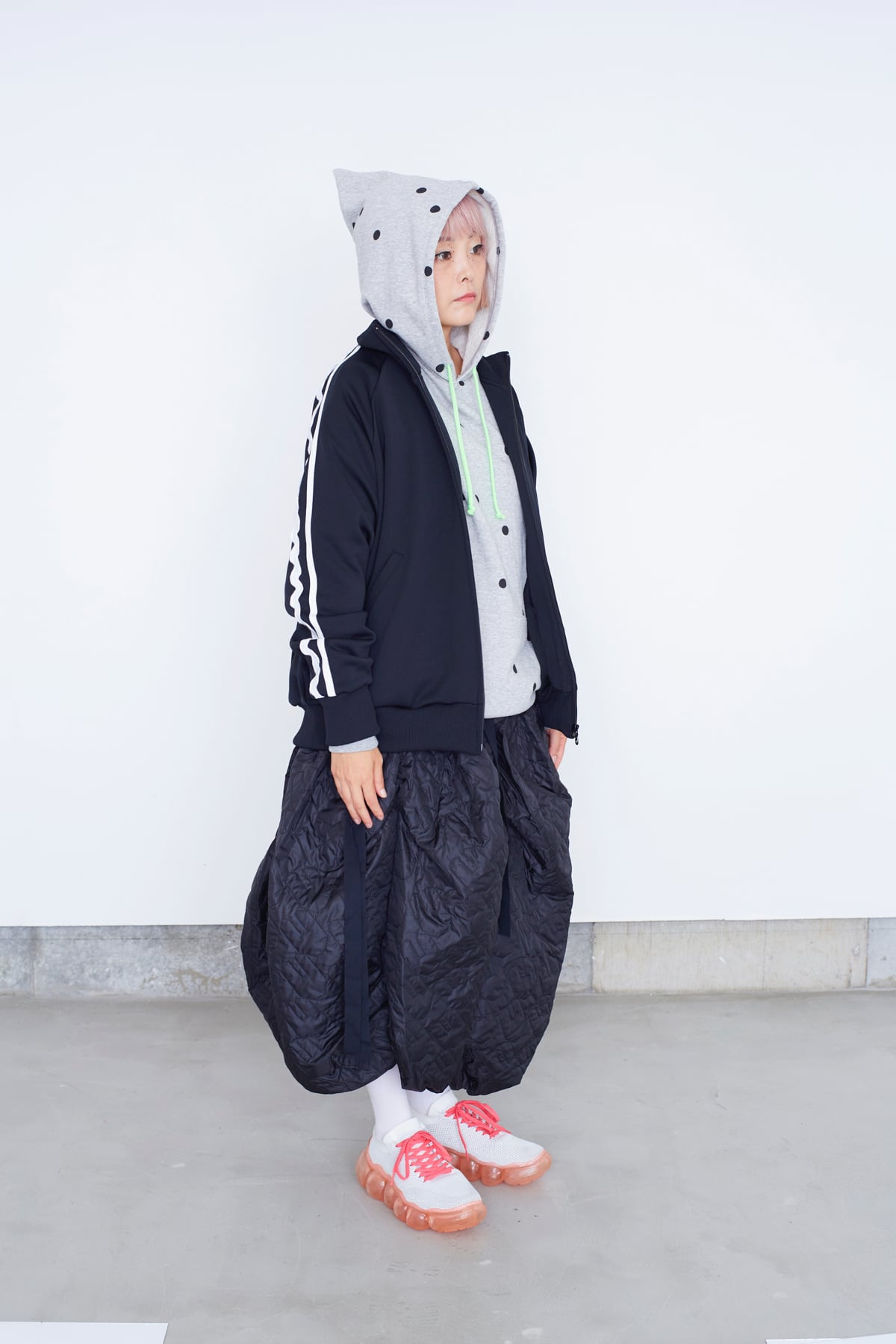 KUMA EMBROIDERY PATCH TRACK JACKET / F2 | frankygrow concept shop