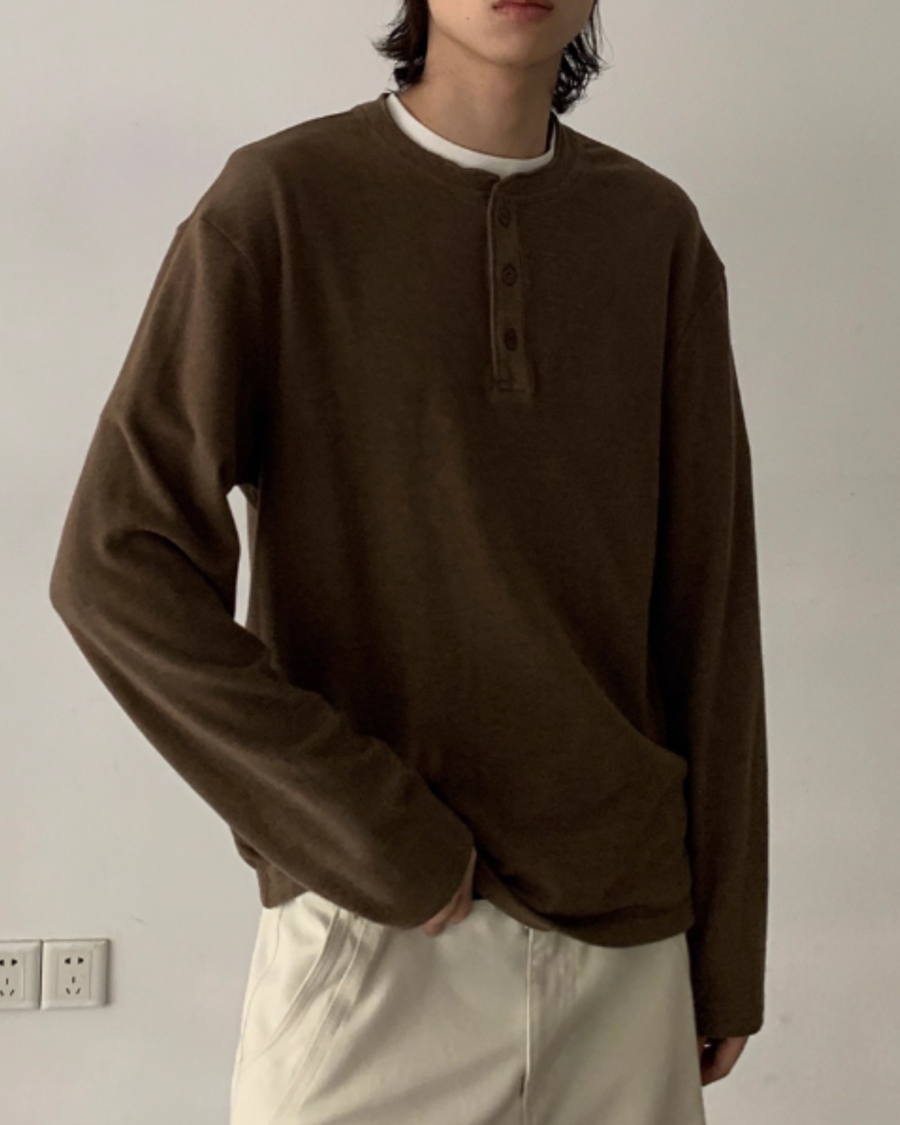 ヘンリーネック長袖Tシャツ　TB1669・画像13