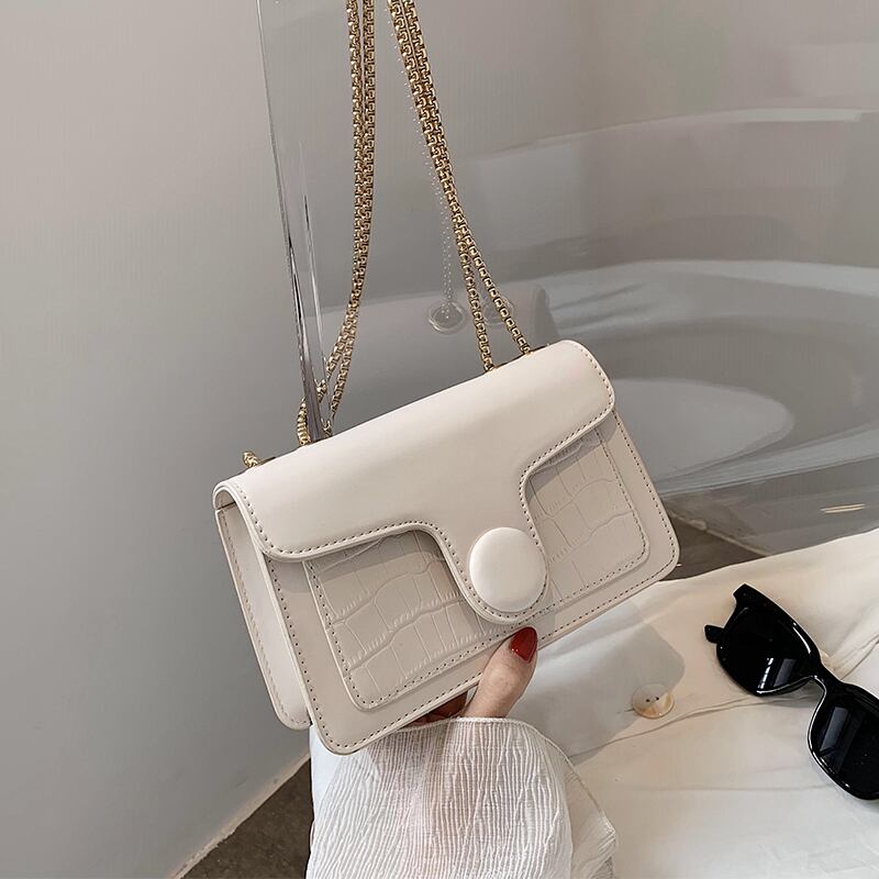 クロスボディバッグレディースバッグ2020人気新作トレンディワイルドチェーンショルダーバッグ夏のファッション小さなスクエアバッグ Tiancai_Wing_Bag7520565