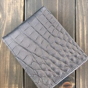 アリゲーター × BULGARO マネークリップ スチールブロンズ