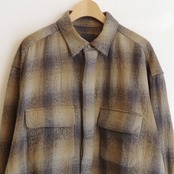comm.arch.  Cotton Chambray B.D. Check Shirt