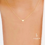 ミニマムハートネックレス