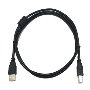 【在庫のみ】Akkerds プリンターケーブル&環境配慮パッケージ エコUSBケーブル USB2.0 A-Bタイプ 1.8m ブラック YH-USB-151