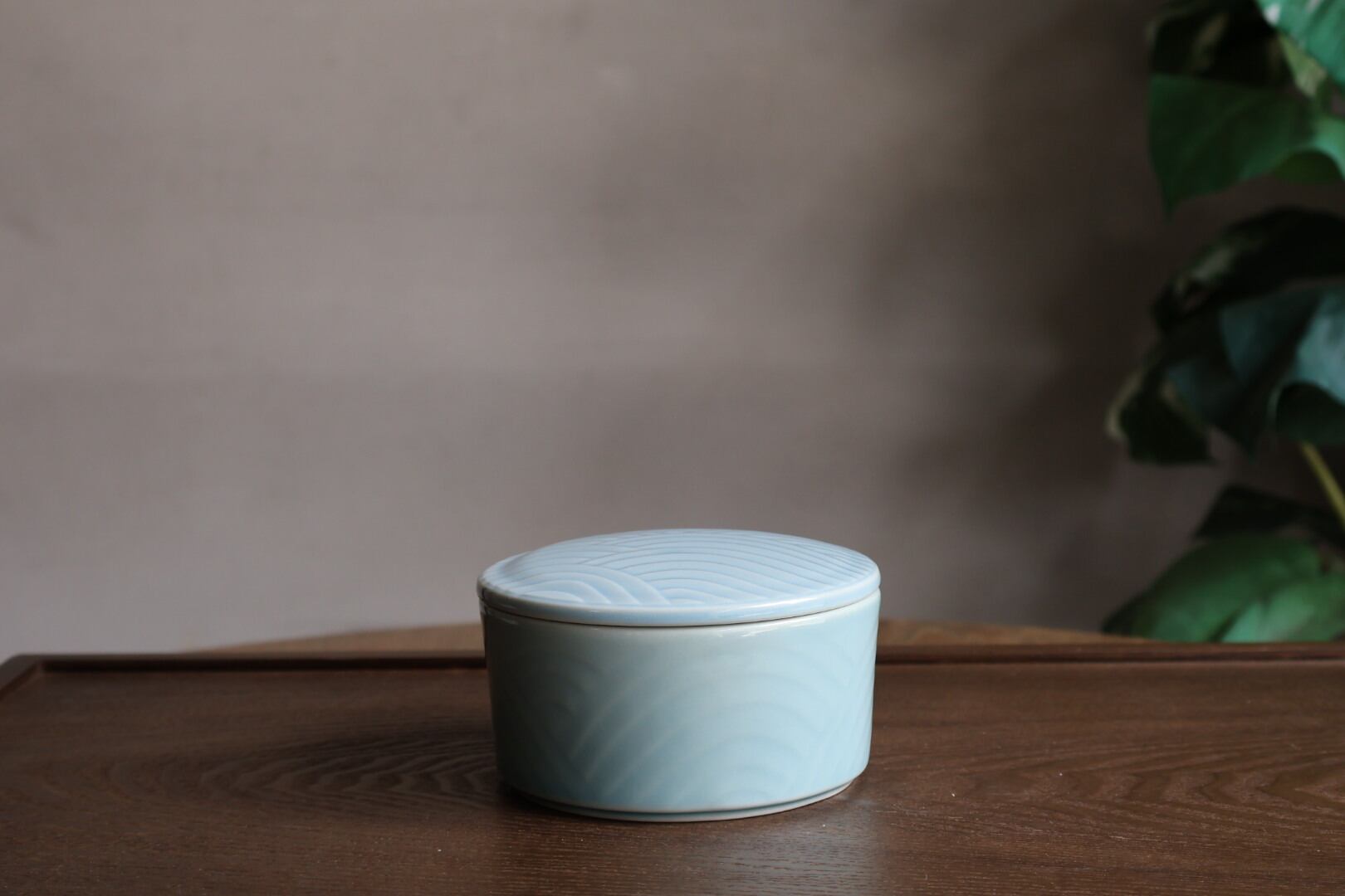 美濃焼 Futamono ふたもの 中鉢 水色