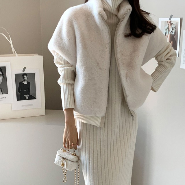 エコファー ベスト ブルゾン 3412852