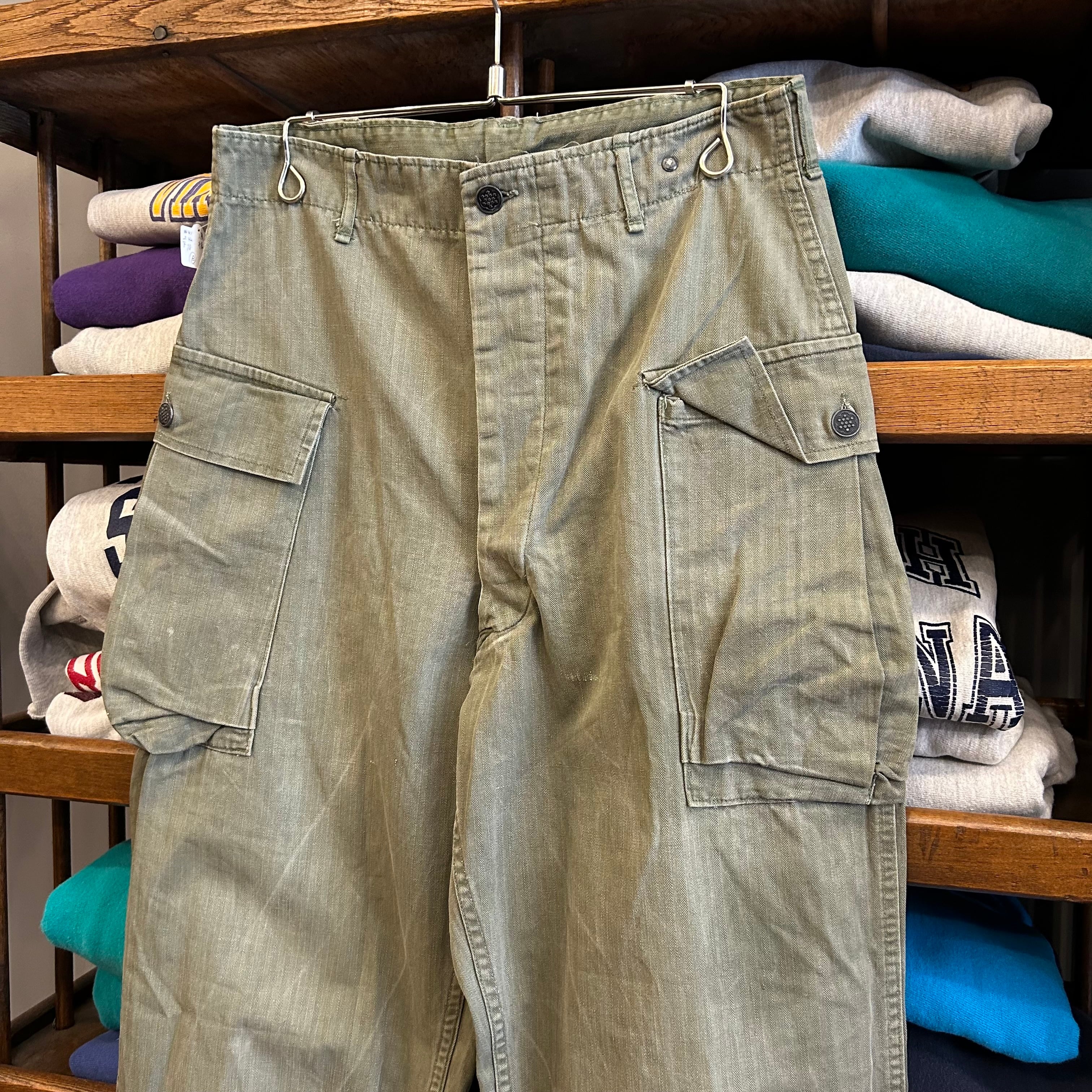 ボタンフライドーナツ】40's U.S.Army M-43 HBT Pants “13star