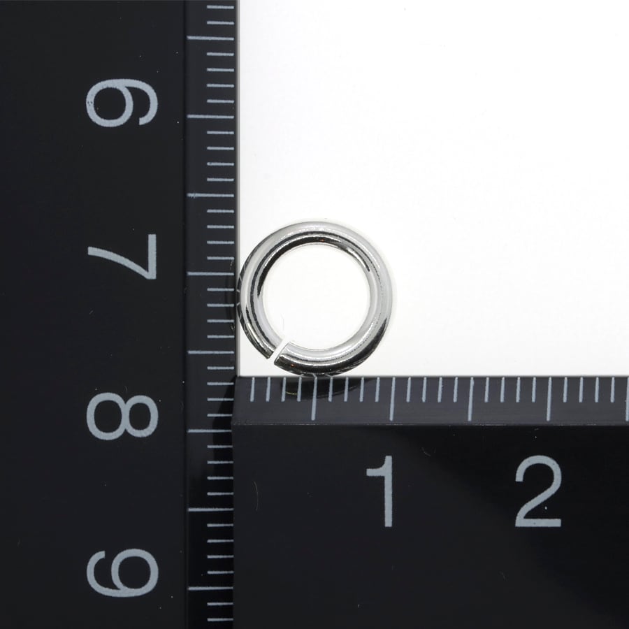 シルバー925 丸カン 外径10mm 線の太さ2mm 2個セット パーツ