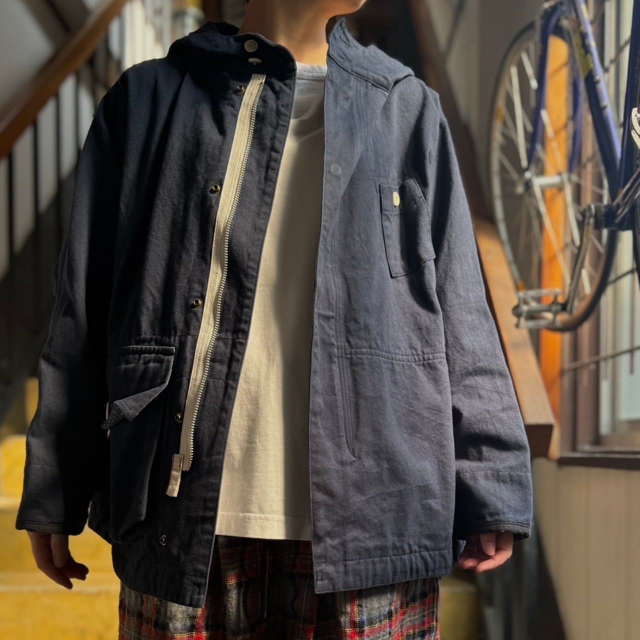 快晴堂 デッキジャケット 快晴堂 - HAYATE・マリンWorkウェア／マリンデッキジャケット | clever