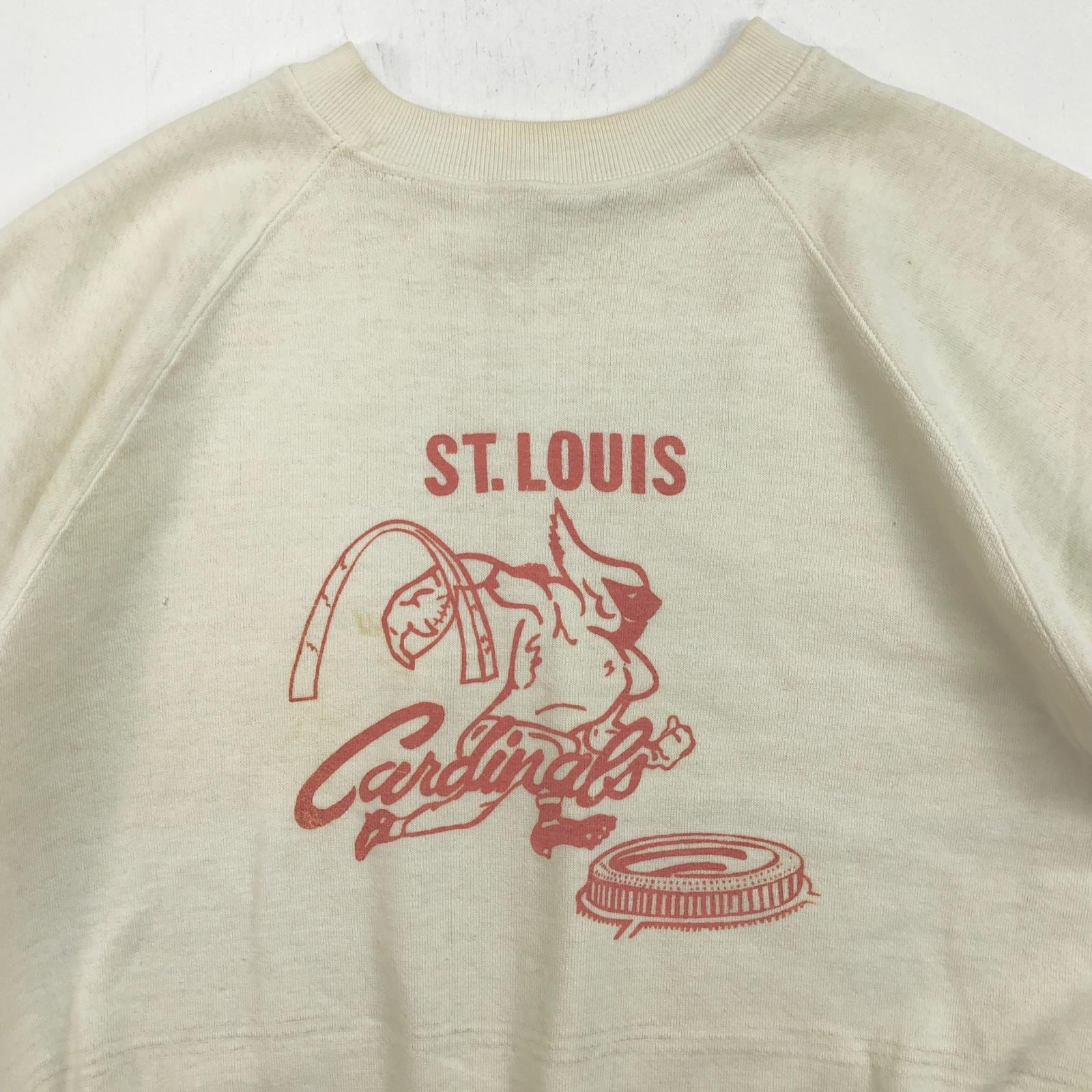 UNKNOWN 60- 70年代 半袖 スウェット ラグランスウェット MLB ST