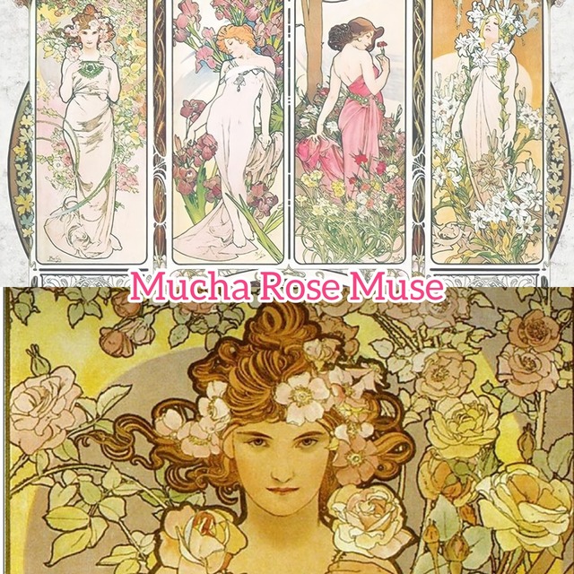 ローズガーデンネックレス　ブラック