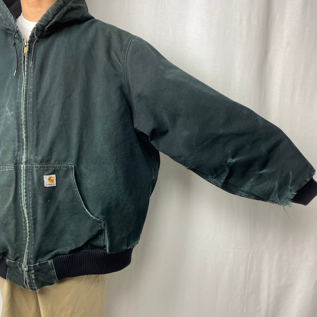 90年代 Carhartt カーハート ダック地 アクティブジャケット メンズ3XL 