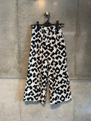 "Leopard" Wide Pants_L/XLsize