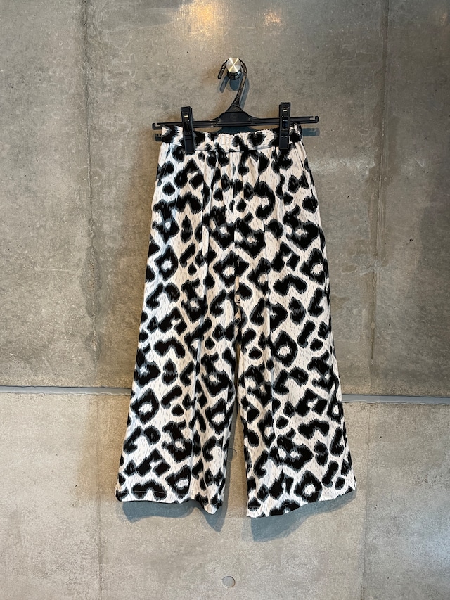 "Leopard" Wide Pants_L/XLsize