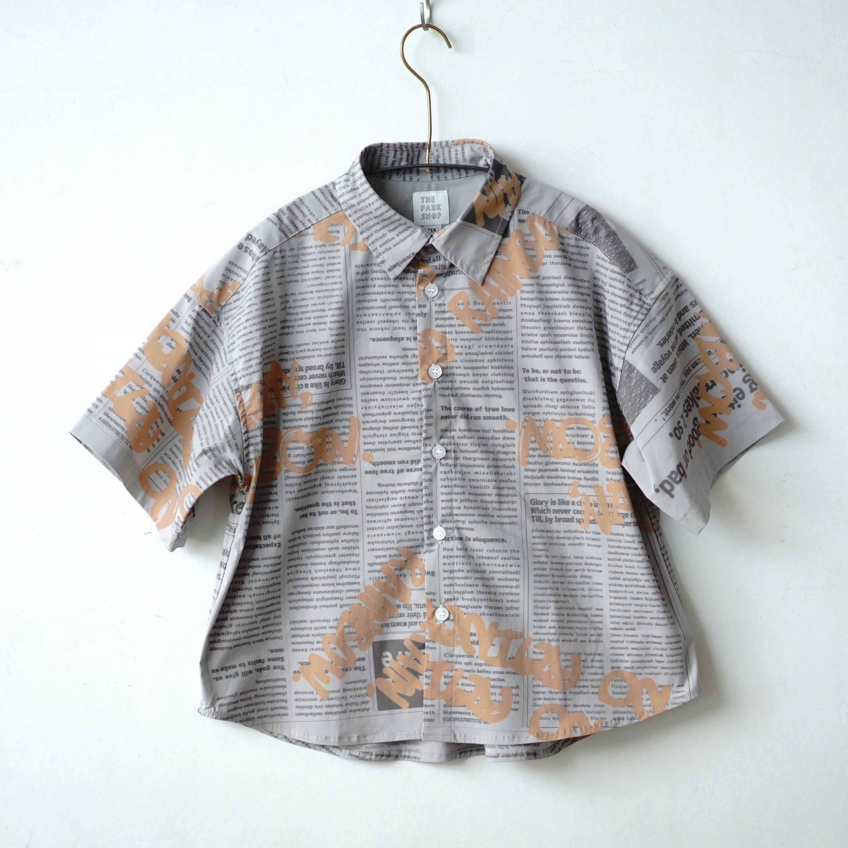 THE PARK SHOP 23SS / NEWS BOY SHIRTS(TPS-556)