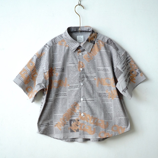 THE PARK SHOP 23SS / NEWS BOY SHIRTS（TPS-556）