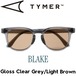 TYMER タイマー BLAKE ブレイク Gloss Clear Grey/Light Brown サングラス TY101-GCG-LBR 日本代理店正規品