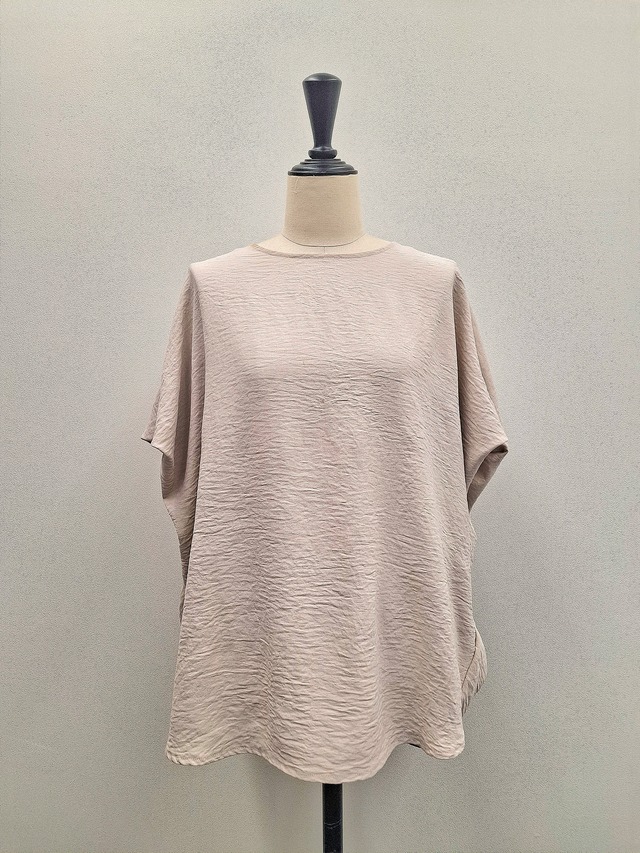 【NEW ARRIVAL】UV・吸水速乾★コクーンシルエット涼やかプルオーバー　
