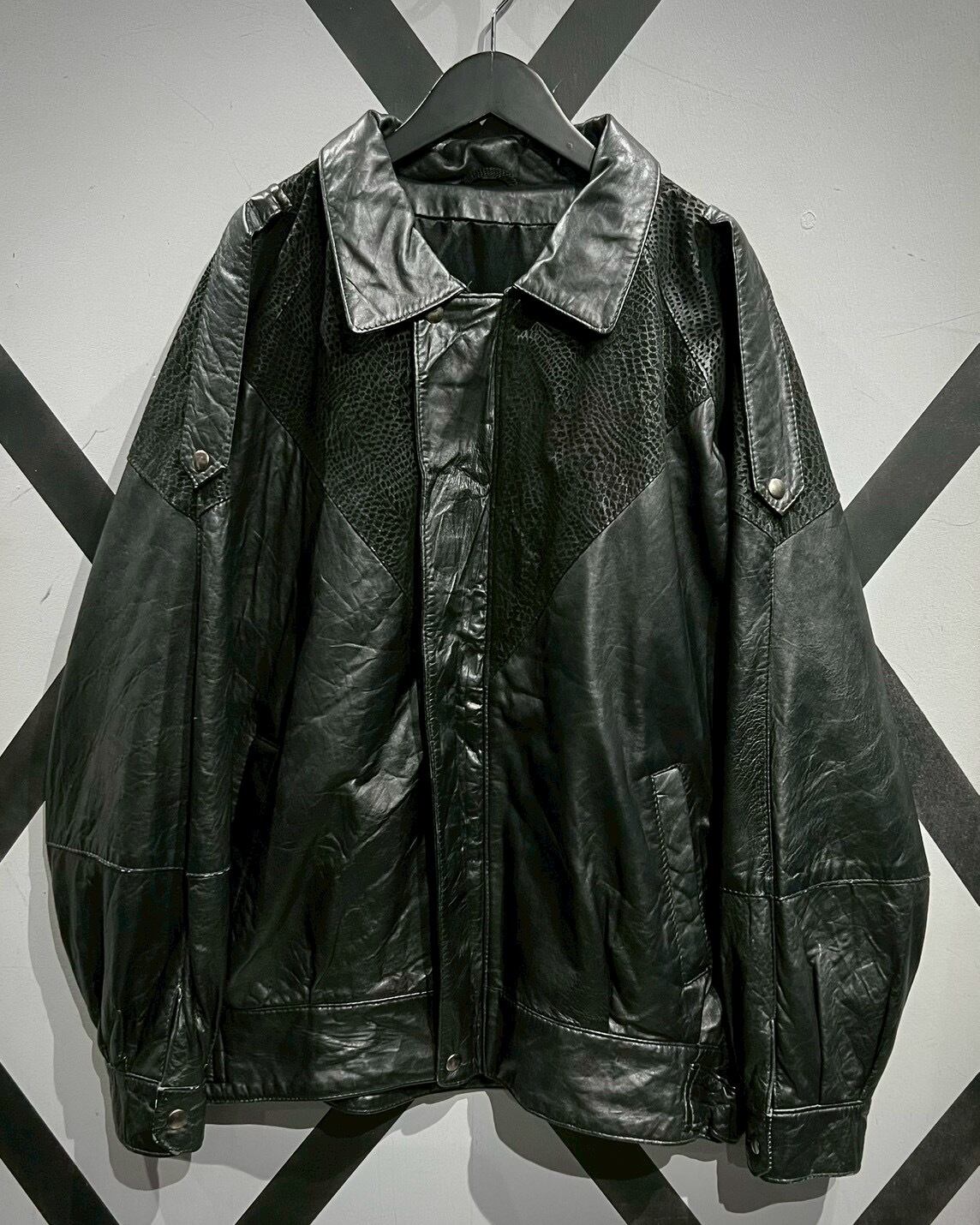 ☆古着屋　J ☆ 90s KANSAI JEANS double Pocket herringbone cotton zip shirt