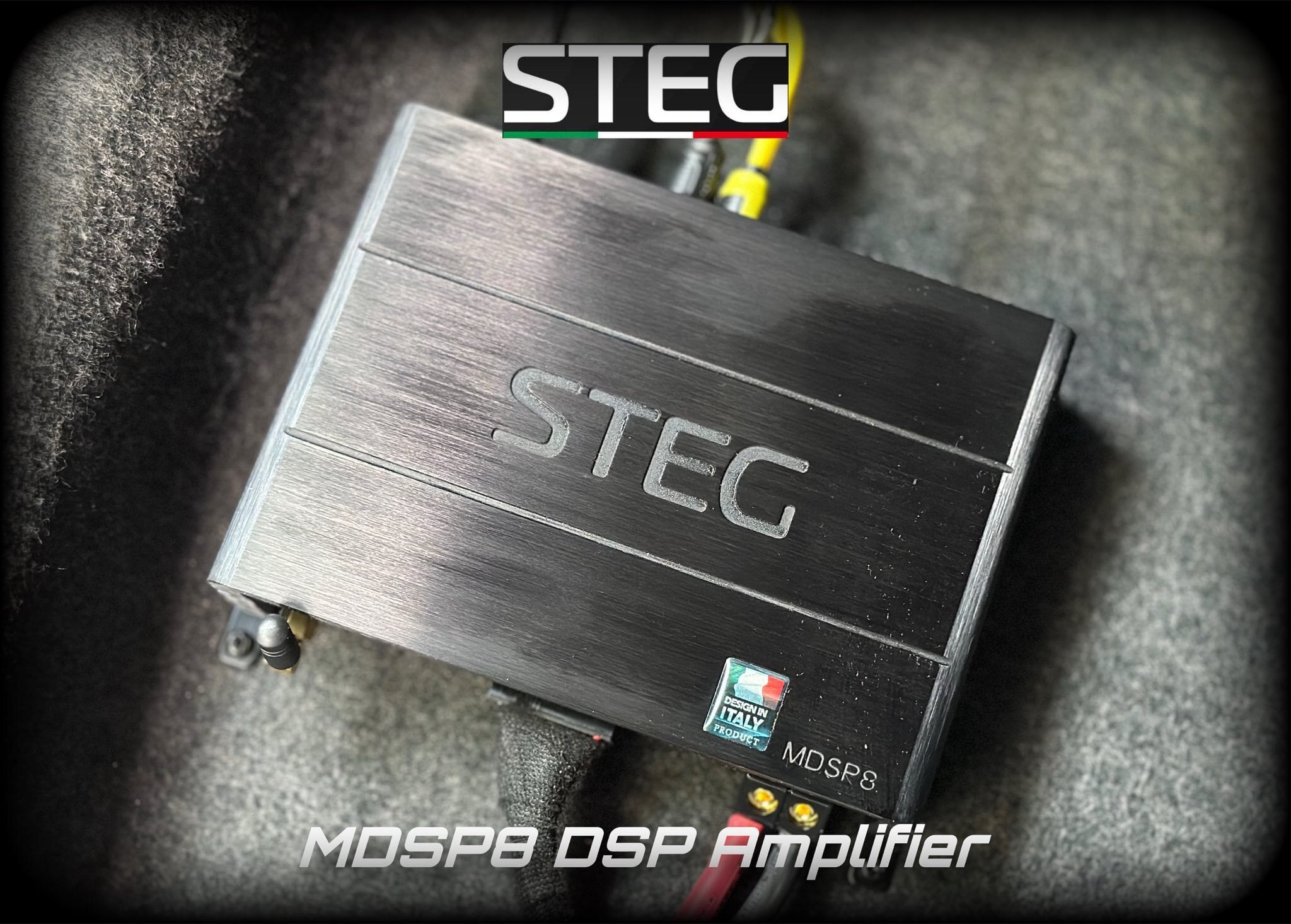 国内正規品】STEG 「MDSP8」 6chアンプ内蔵8chDSP(デジタルシグナル
