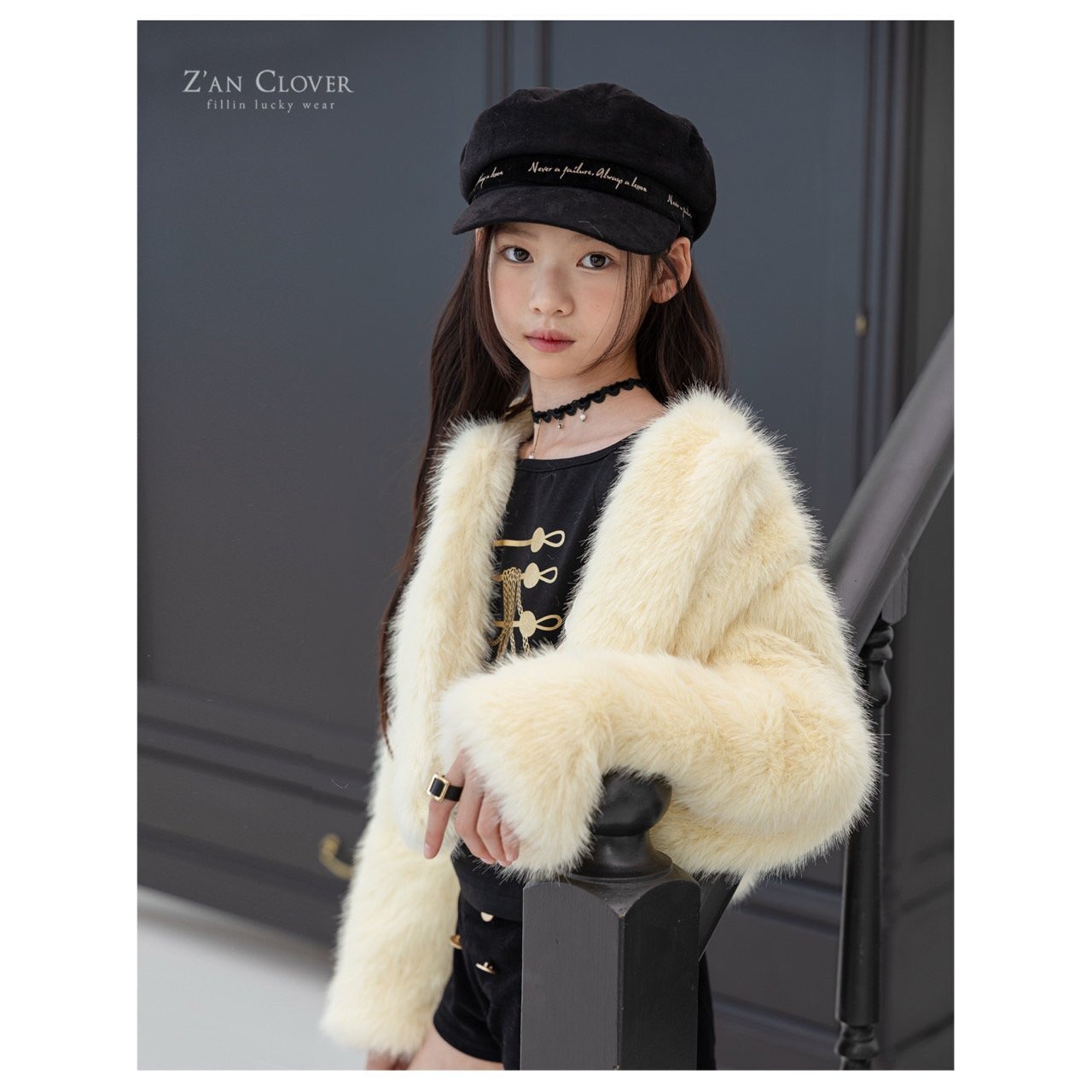 ZAN CLOVER［取寄］velour drop choker 26winter