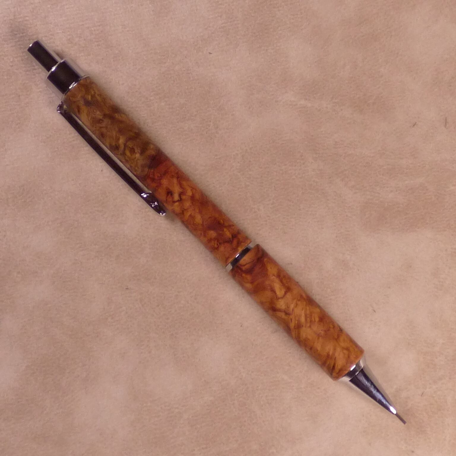 クラフトA mp203 本カリン瘤 シャーペン MP203 W10605 本カリン瘤紅白 | CraftA840129