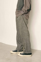 kelen  WOOL TUCK TROUSER  ANDY
