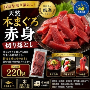 【お得な】天然本まぐろ赤身 切り落とし