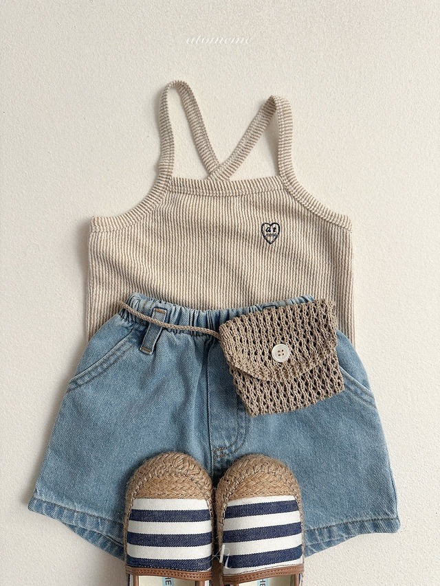 〘予約〙atomeme / Eddie Sleeveless T-shirt