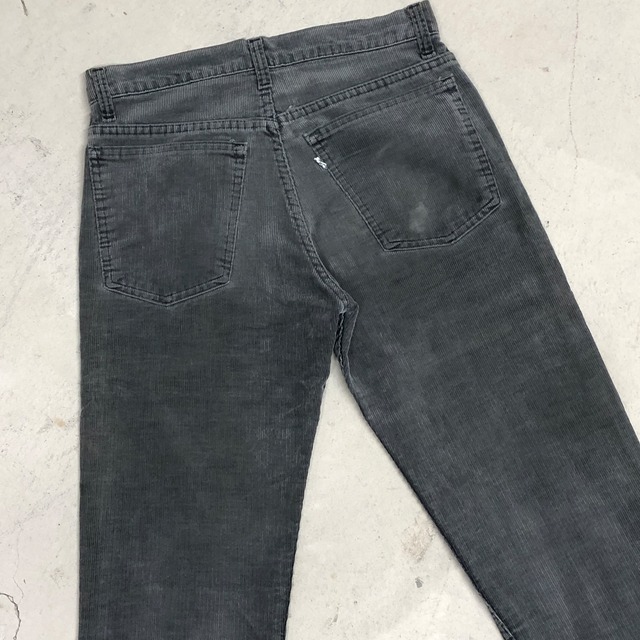 1980s LEVI'S 519 CORDS BLACK