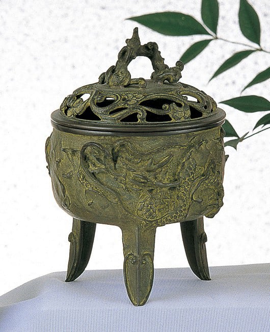 龍文香炉 名取川雅司作