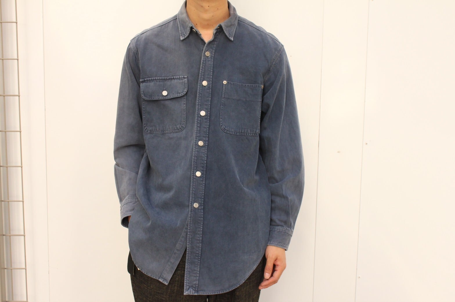 80s~90s POLO COUNTRY 後染め Denim Shirt