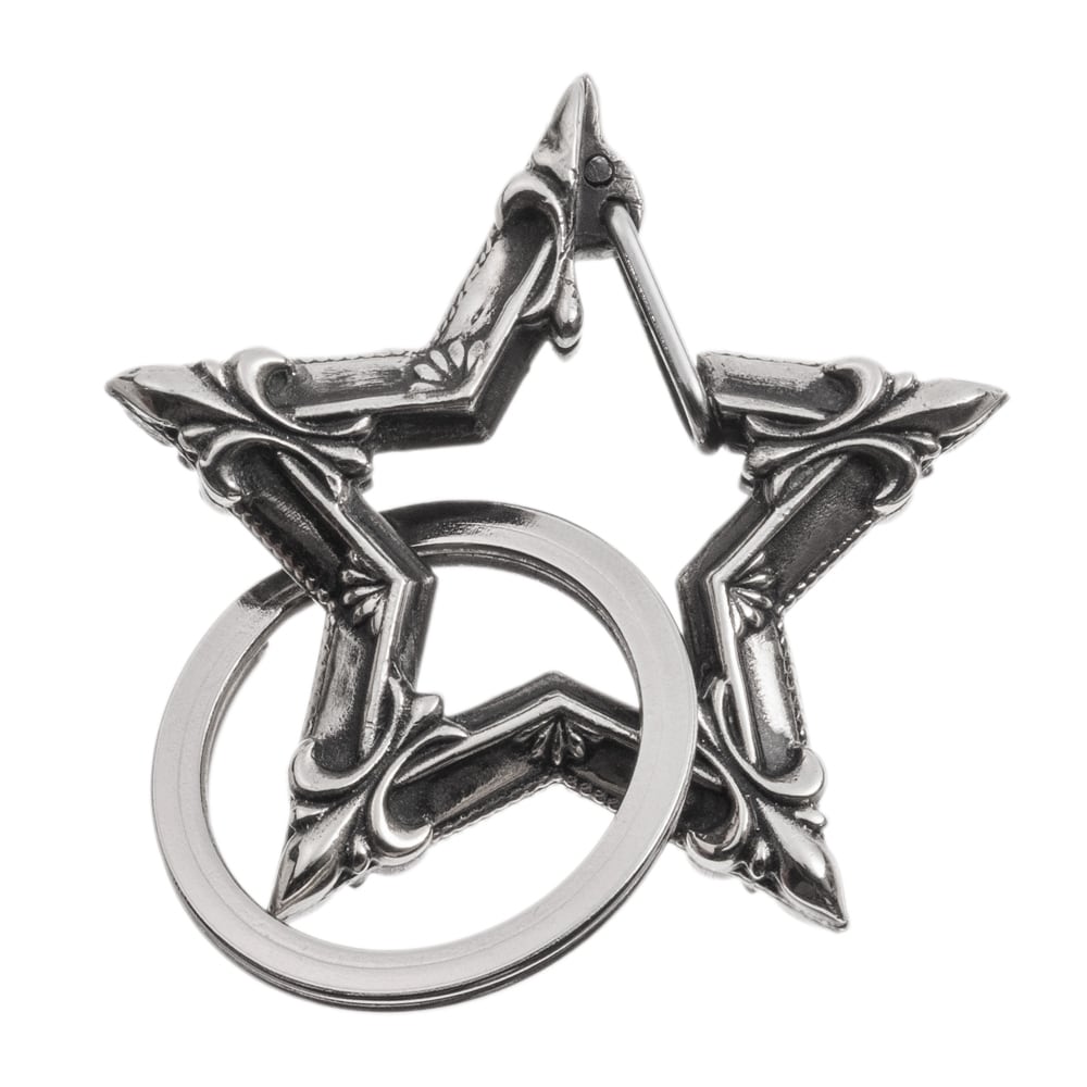 クラシックスターカラビナキーホルダー ACK0052 Large star carabiner