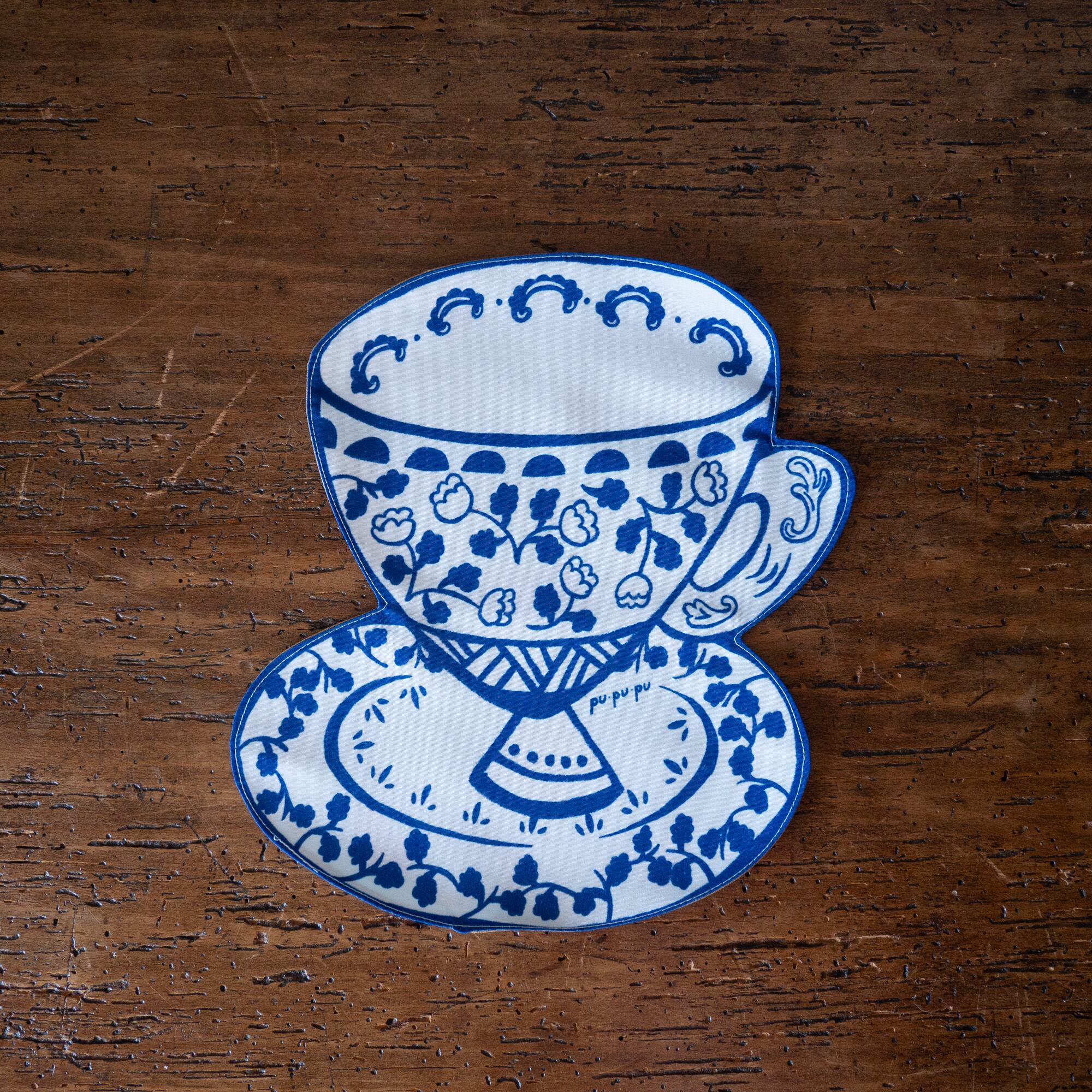 おやつマット ティーカップ