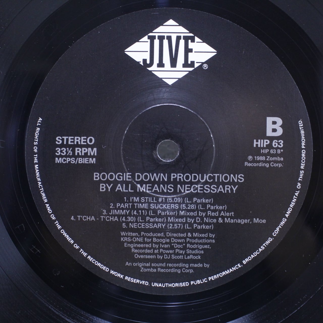 Boogie Down Productions / By All Means Necessary [HIP 63] - 画像4
