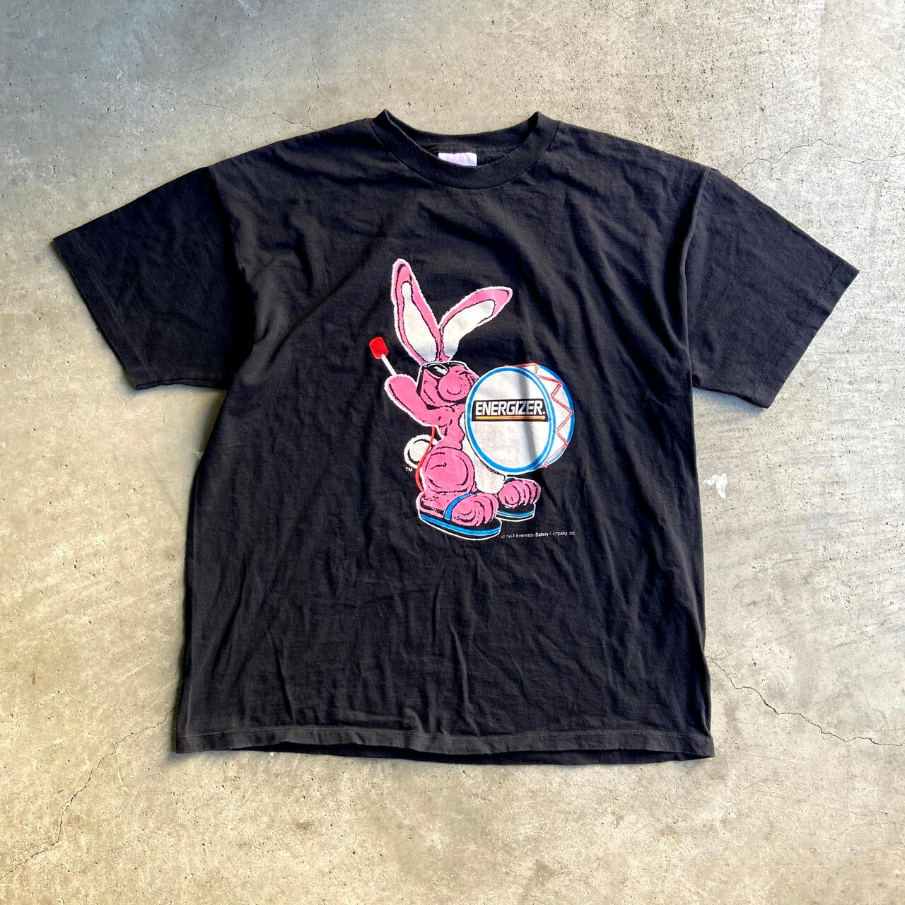90年代 ENERGIZER エナジャイザー 企業系 アドバタイジングTシャツ 