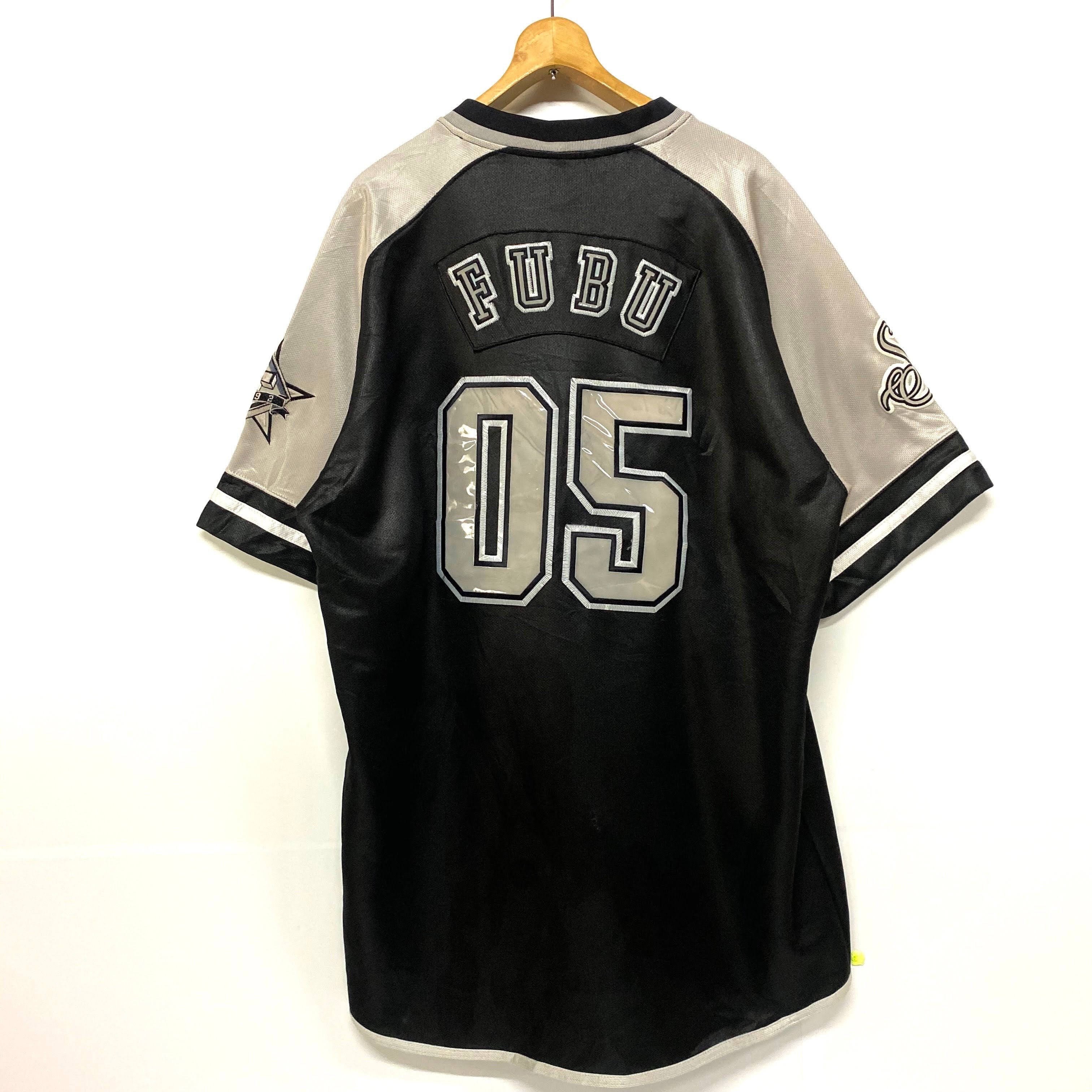 FUBU フブ ゲームシャツ ユニフォーム メンズXL 古着【ゲームシャツ 