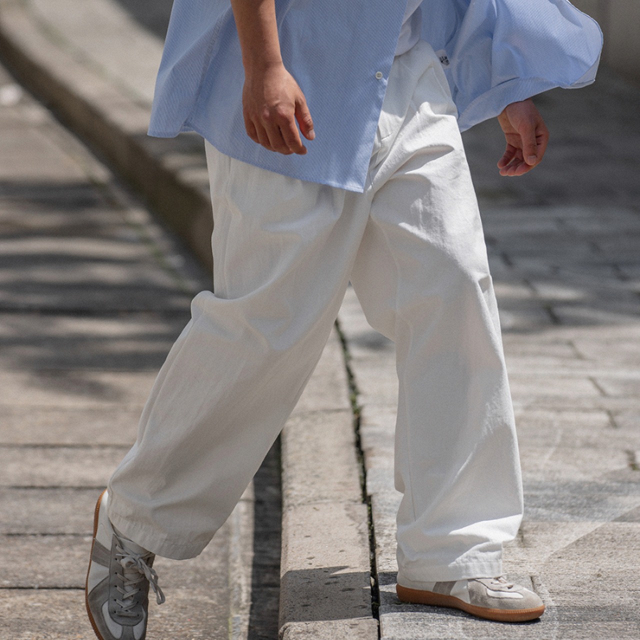 ベーシックボーイッシュカジュアルパンツ　0712