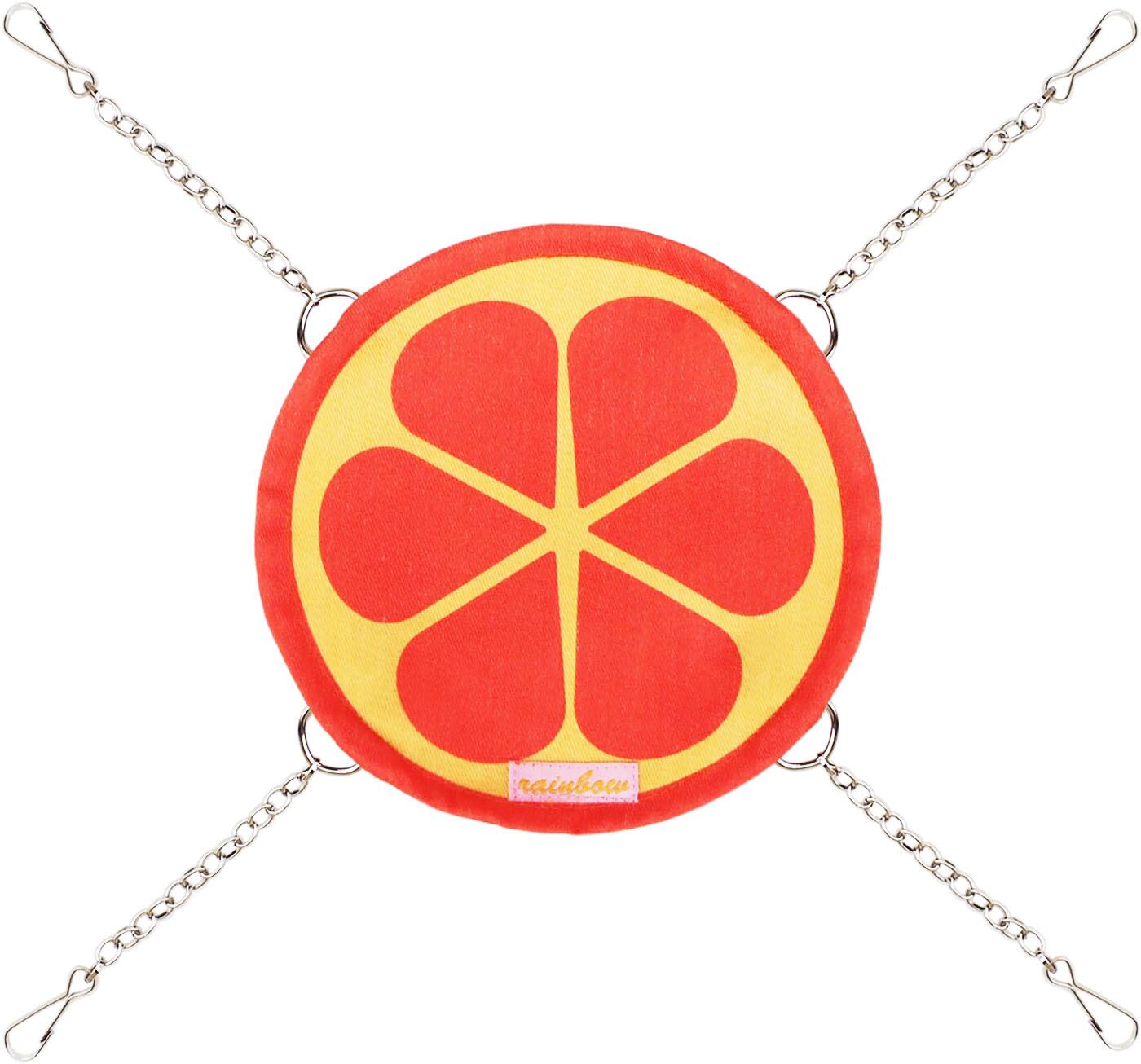 【小動物】まんまるフルーツハンモック りんご / オレンジ / キウイ