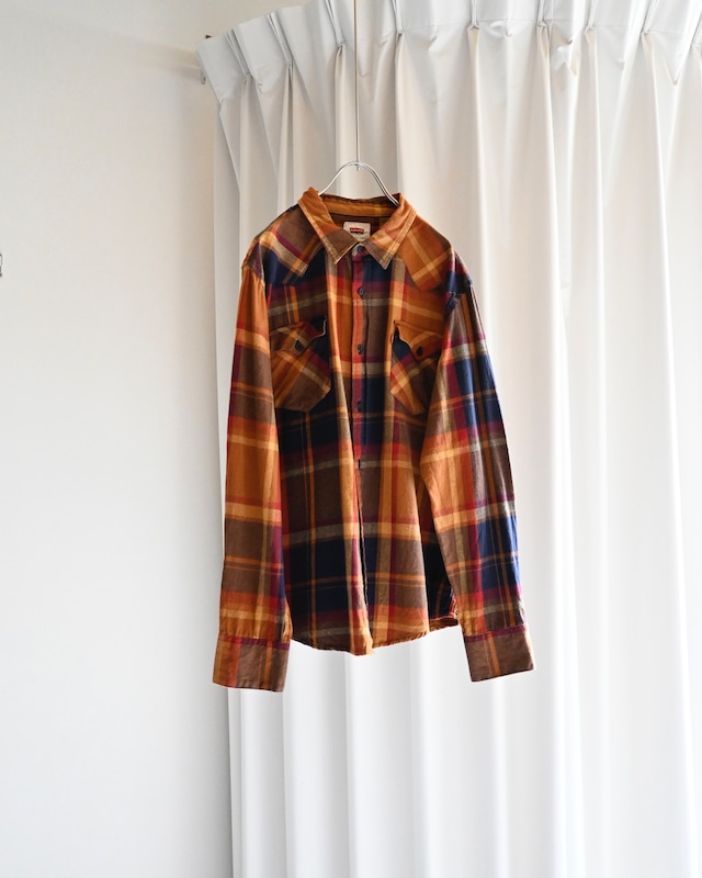 【VINTAGE】LEVI'S check shirt