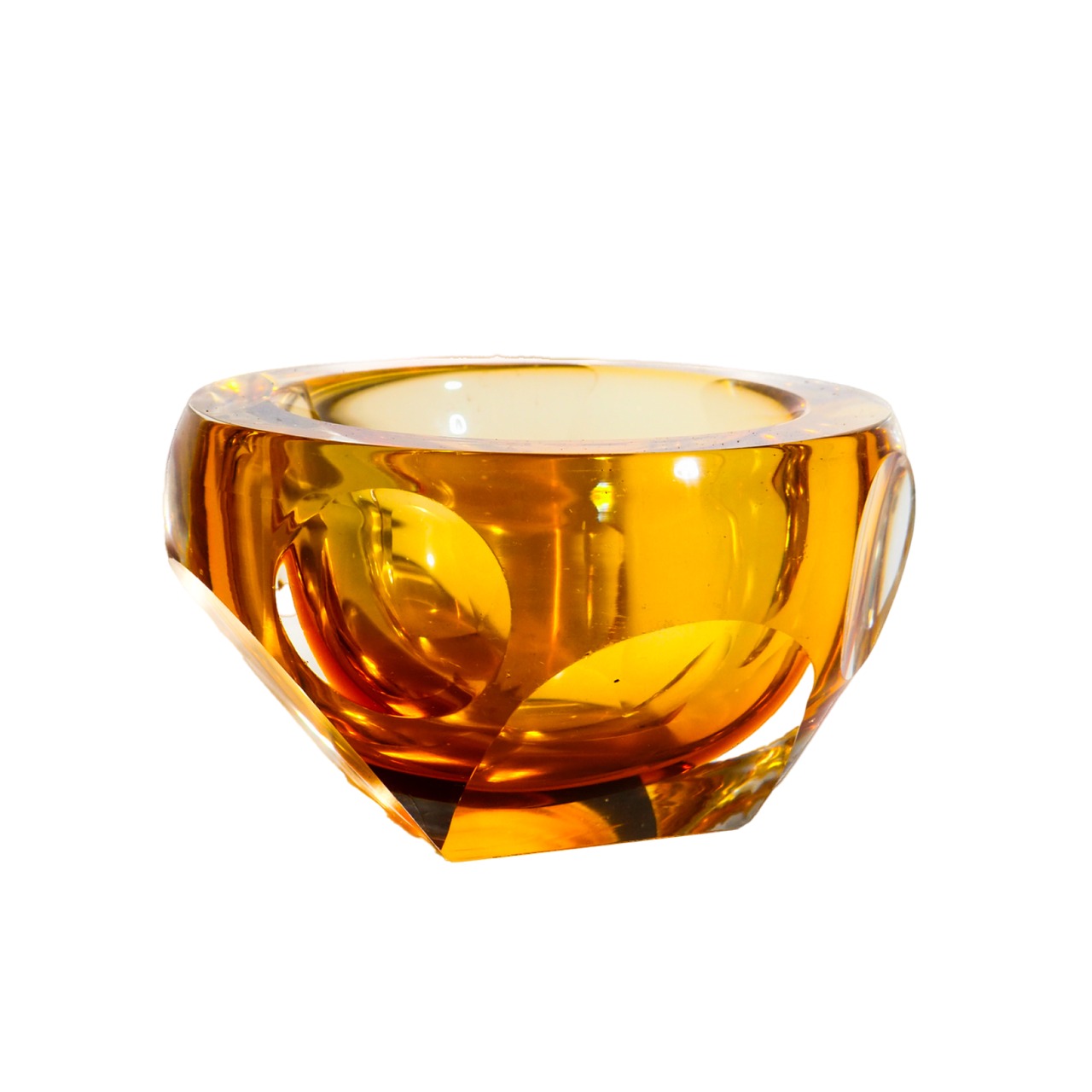 Irregularly shaped ashtray