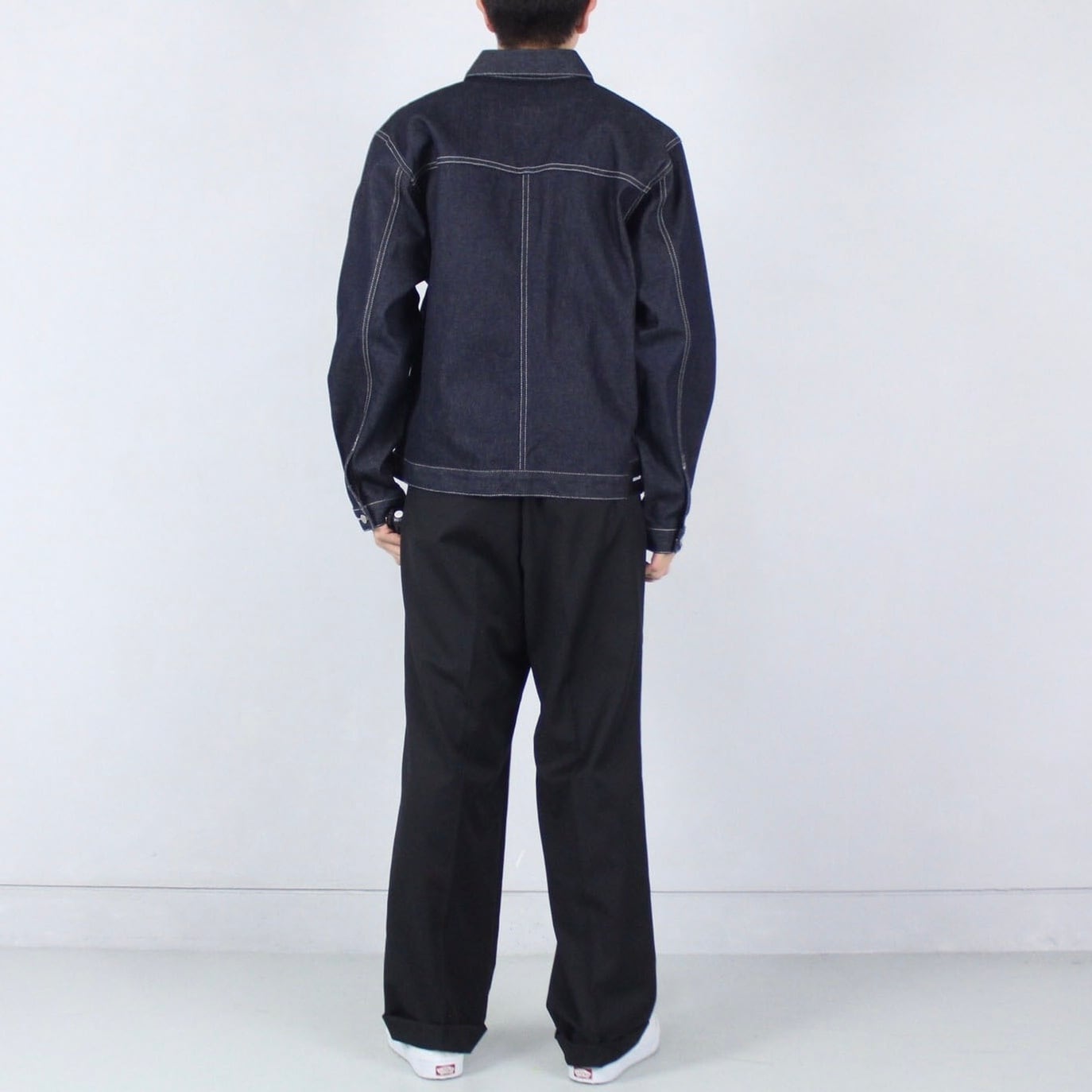 SEAN JOHN ミントコンディション 濃紺 デニムジャケット【FF-4107】 | cv