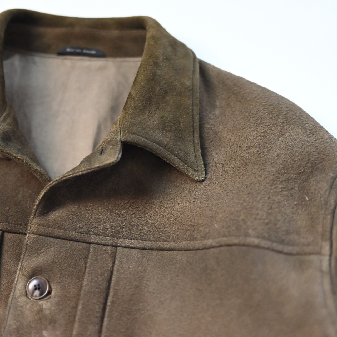 OLD JOE / PATINA DEER-SKIN JEAN JACKET (SUEDE)