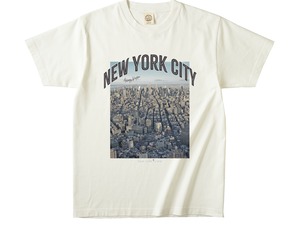 FK*DECO　NYF_NewYorkCityオーガニックコットンTシャツ（ナチュラル）