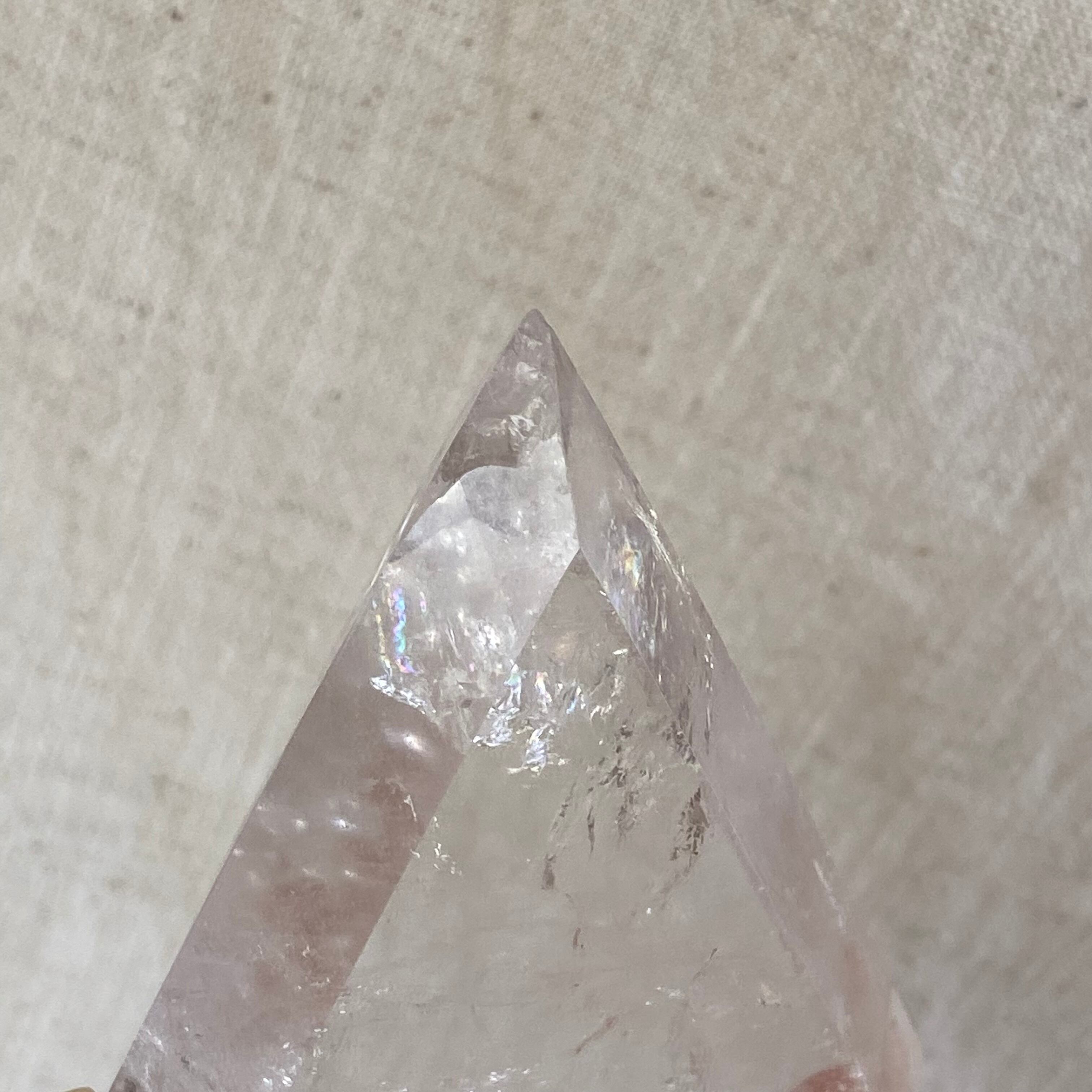 ロッククリスタル】水晶 タワー ポイント ブラジル産