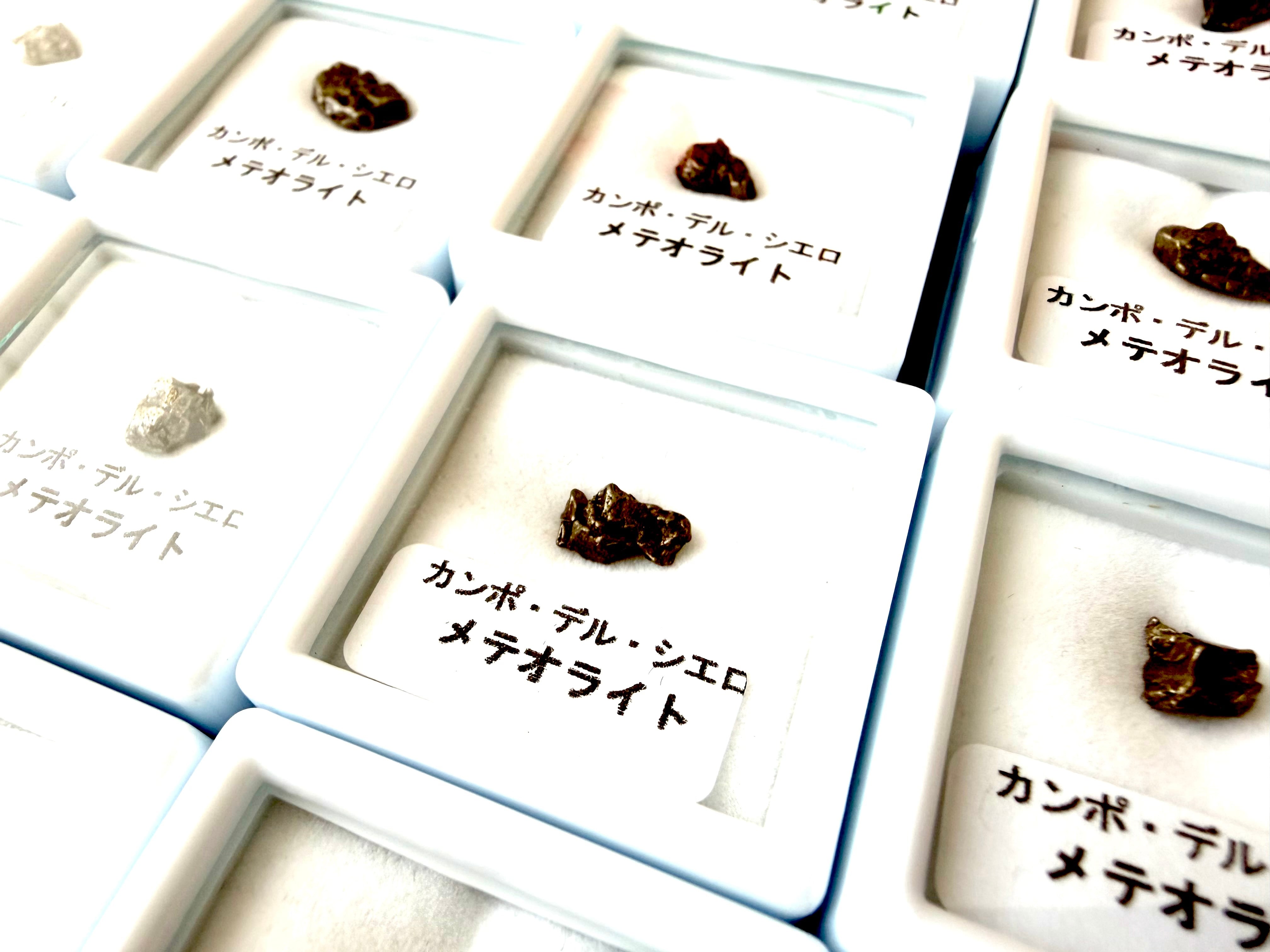 本日販売分再入荷‼️】カンポ•デル•シエロ隕石（メテオライト）BOX［No