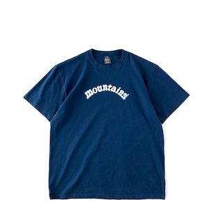 Mountains  Logo T-SHIRT /  Bright Navy